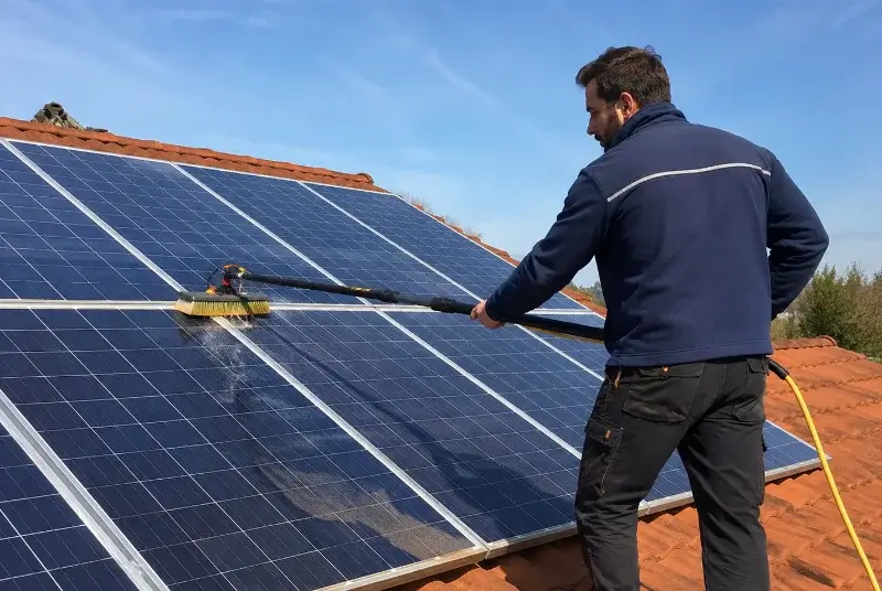 Nettoyage et entretien de panneaux solaires à Artiguelouve